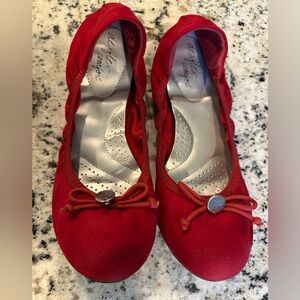 Dexflex Comfort Red Ballet Flats